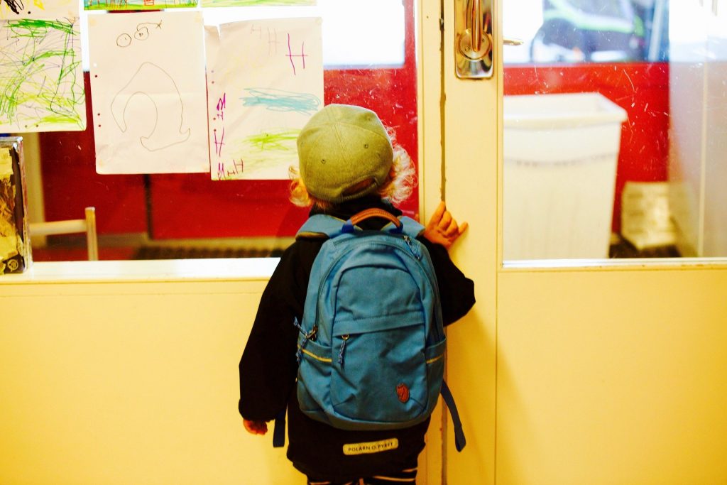 Rentrée des classes en maternelle